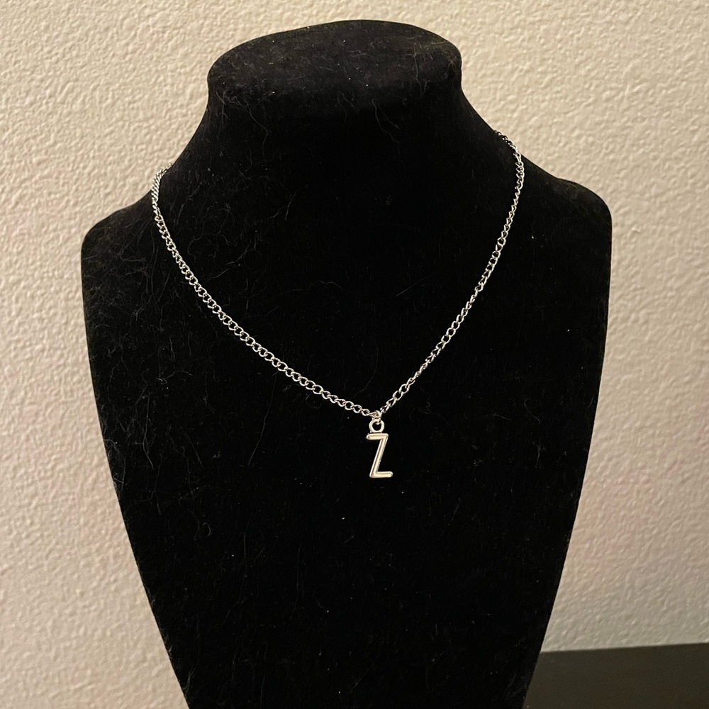 Handmade Letter Z Necklace